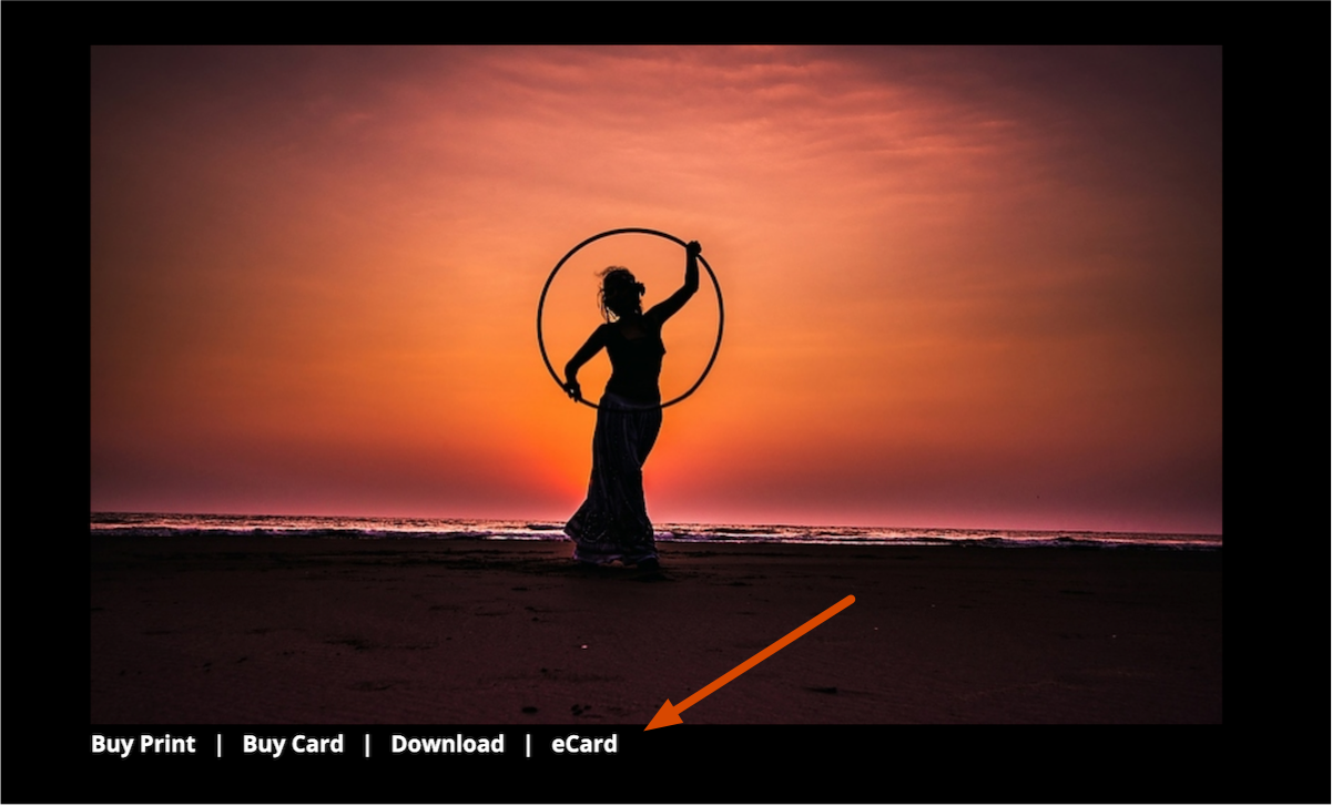 Fotomoto Buy Buttons on a page generated by PhotoMechanic